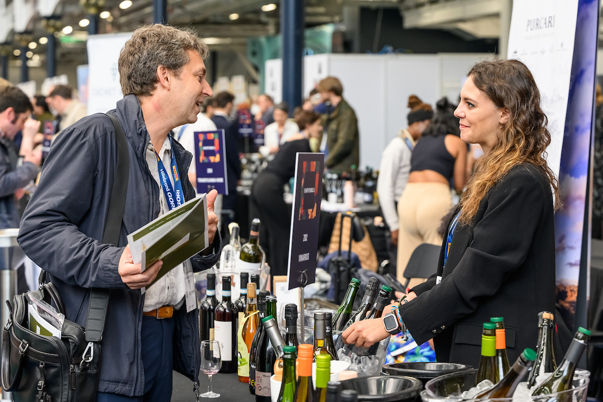 The Esoterica section at London Wine Fair